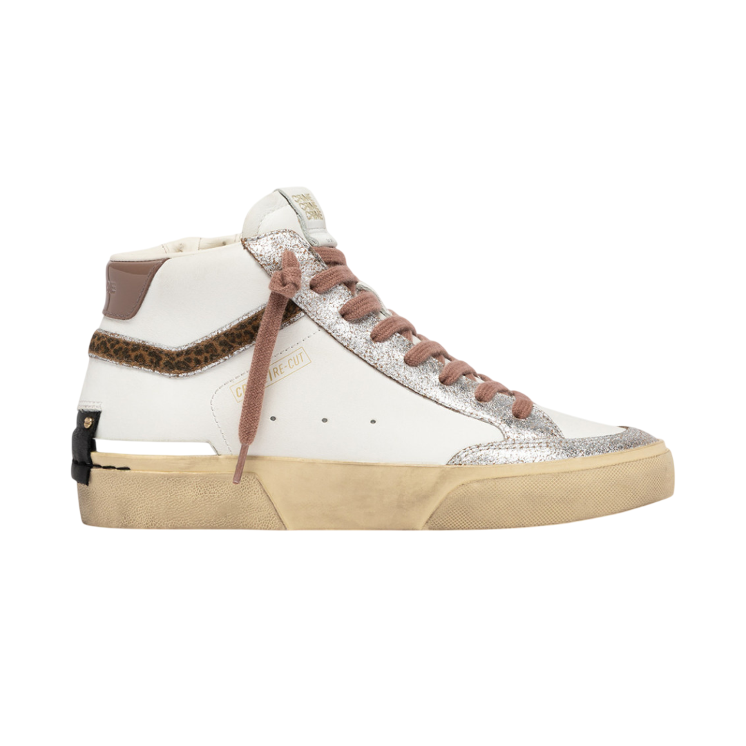 CRIME LONDON Sneaker Recut High Vanilla Dew
