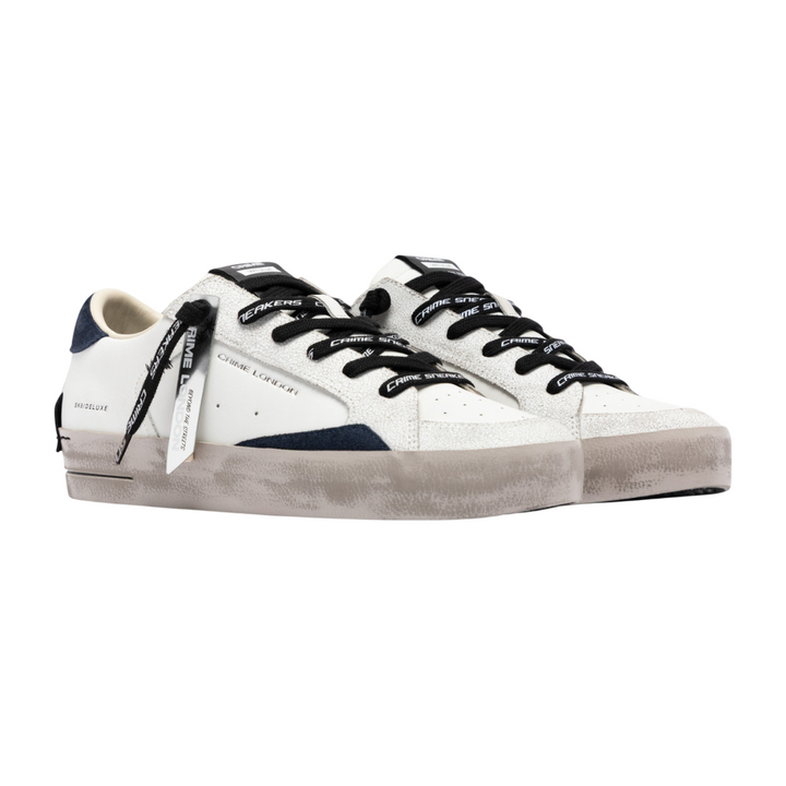 CRIME LONDON Sneaker SK8 Deluxe Blue Shadow