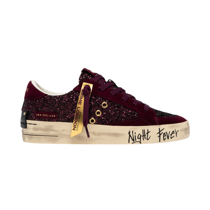CRIME LONDON Sneaker SK8 Deluxe Ruby Fever