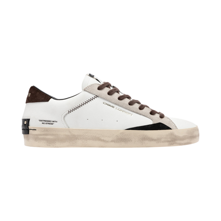 CRIME LONDON Sneaker Distressed City Brown