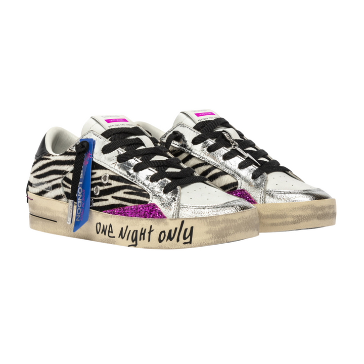 CRIME LONDON Sneaker SK8 Deluxe Disco Heat