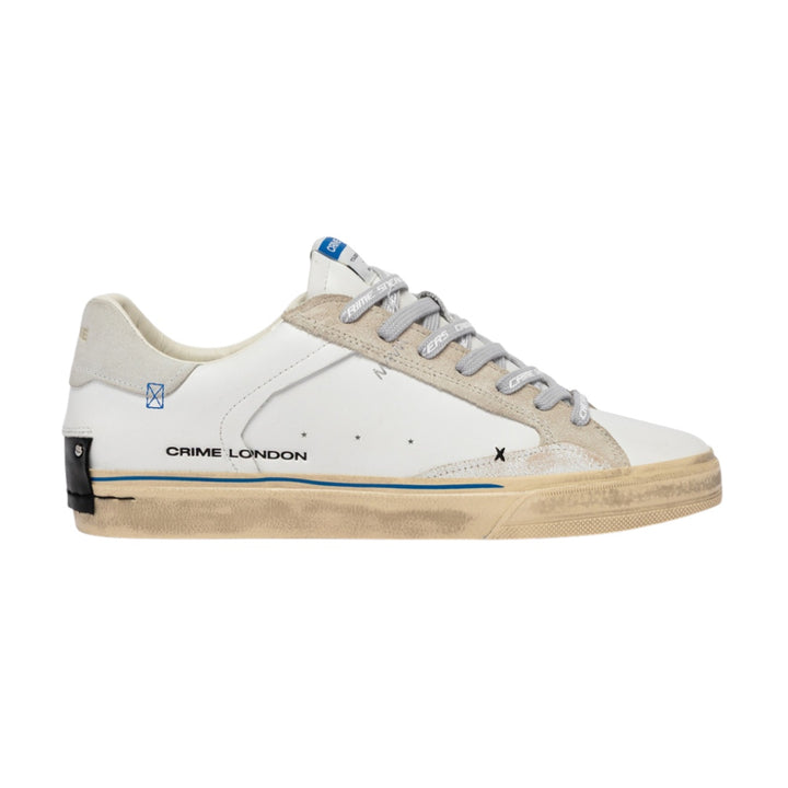CRIME LONDON Sneaker Deconstructed Blue Chill