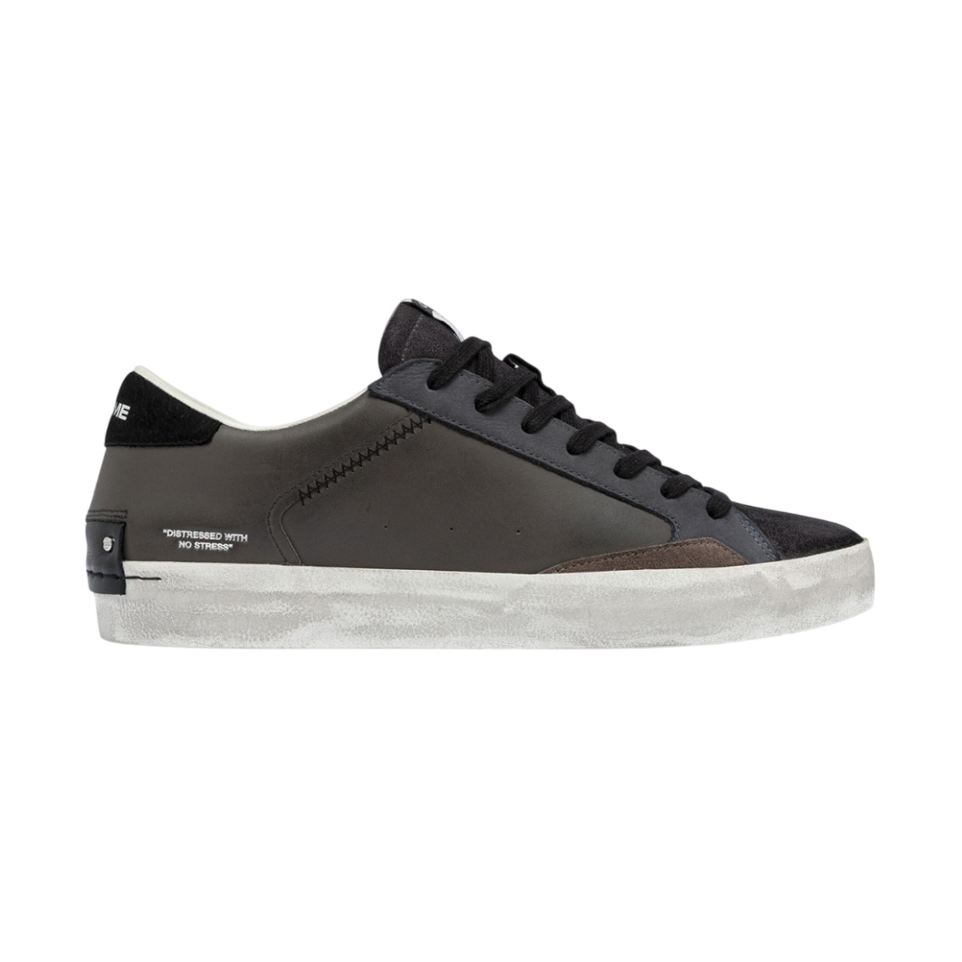 CRIME LONDON Sneaker Distressed Grey Matters