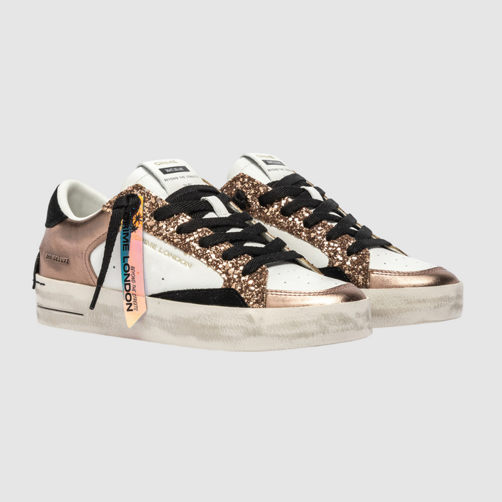 CRIME LONDON SNEAKER SK8 DELUXE AMBRE GLAM