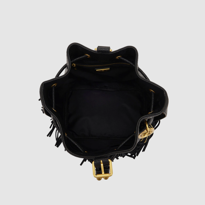LA CARRIE Secchiello Fringes BLACK