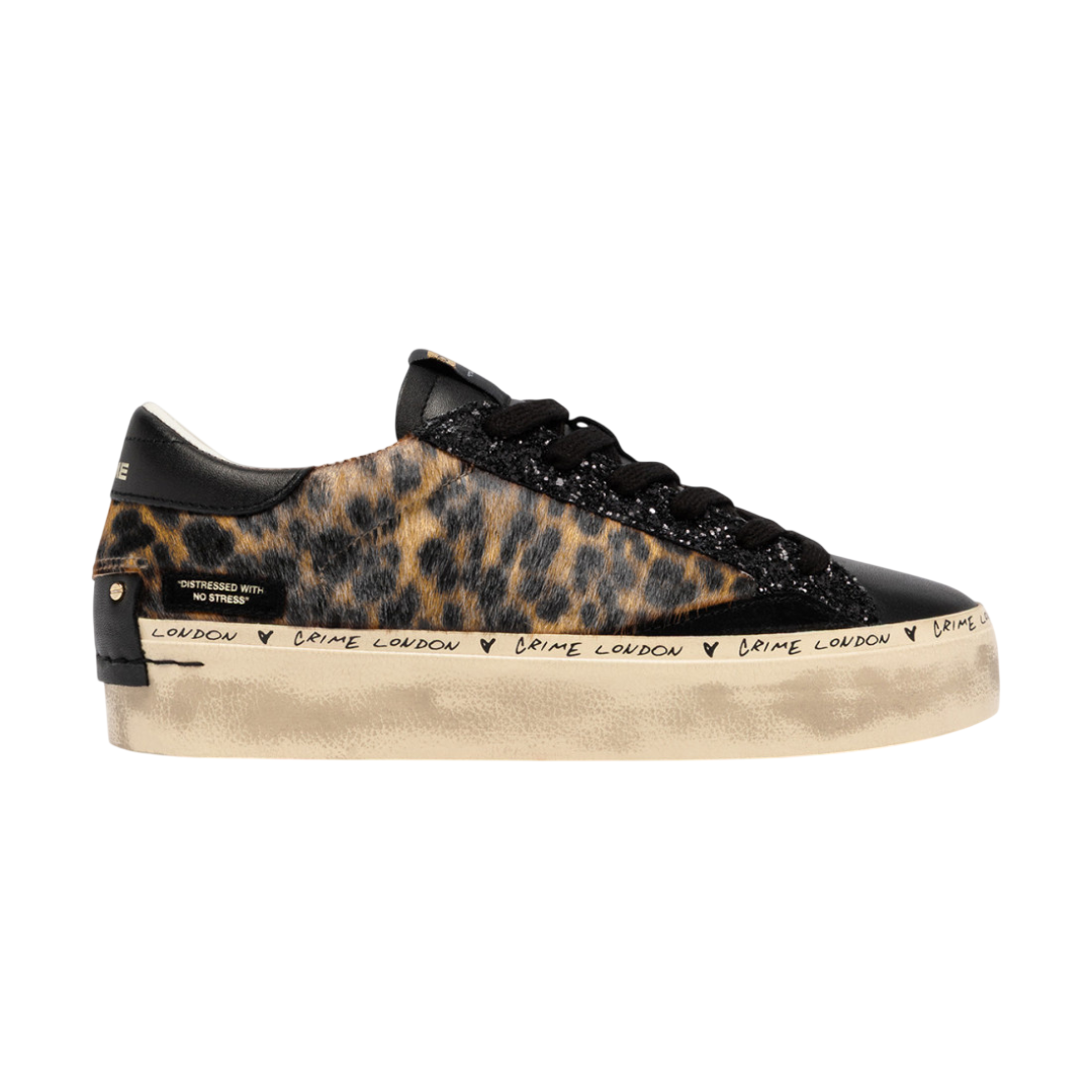 CRIME LONDON Sneaker Distressed Platform Night Roar