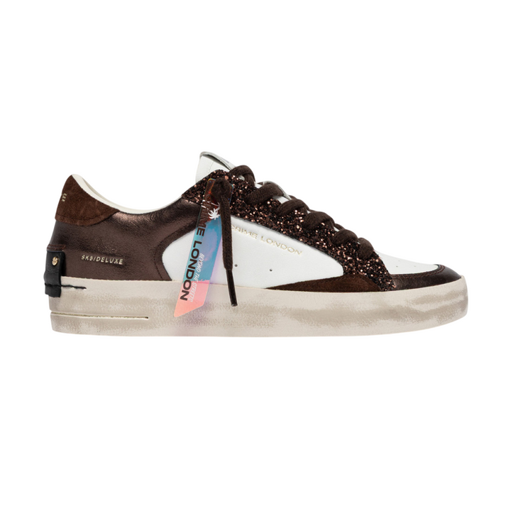 CRIME LONDON Sneaker SK8 Deluxe Cocoa Mist