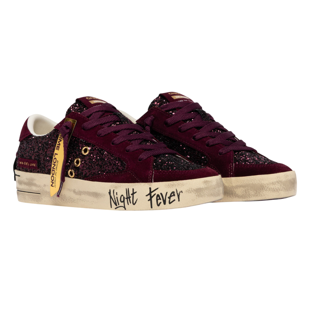 CRIME LONDON Sneaker SK8 Deluxe Ruby Fever