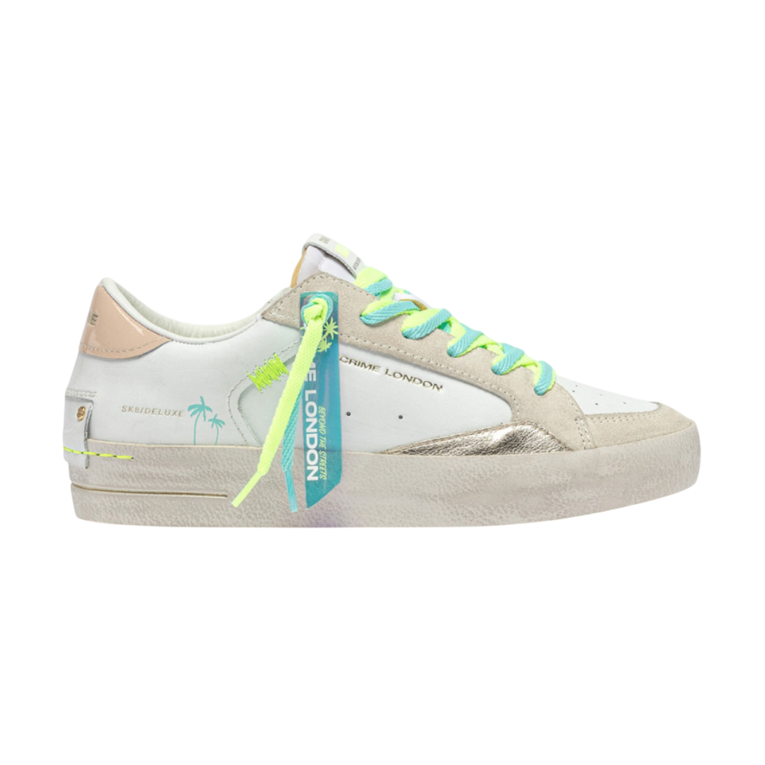 CRIME LONDON Sneaker SK8 Deluxe Nude Bliss