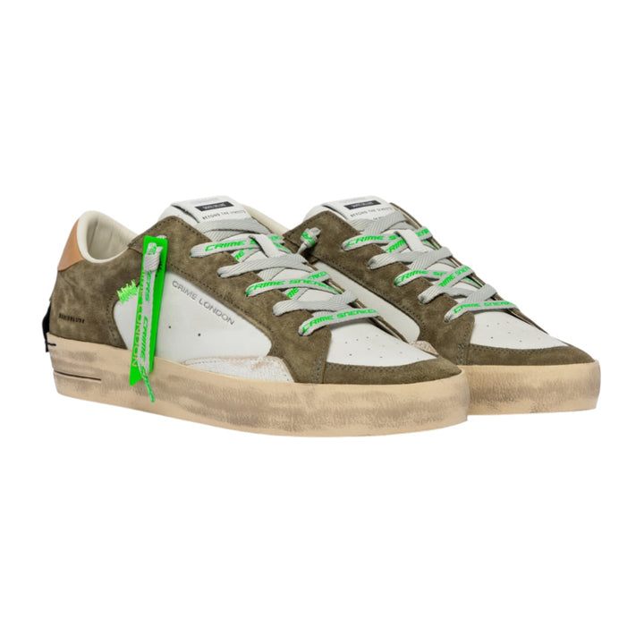 CRIME LONDON Sneaker SK8 Deluxe Mocha Clay