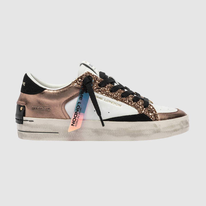 CRIME LONDON SNEAKER SK8 DELUXE AMBRE GLAM