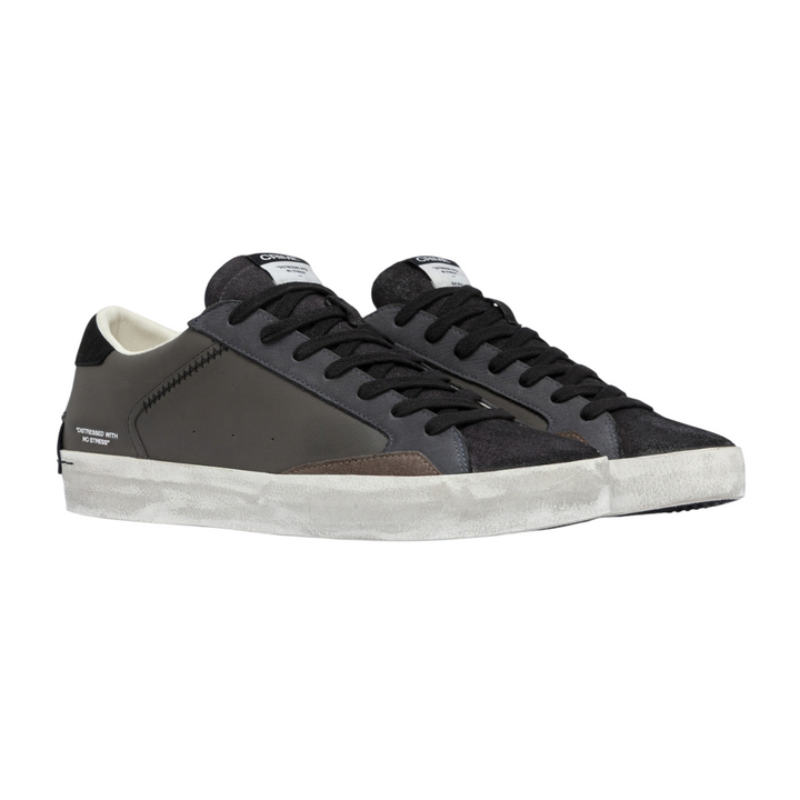 CRIME LONDON Sneaker Distressed Grey Matters
