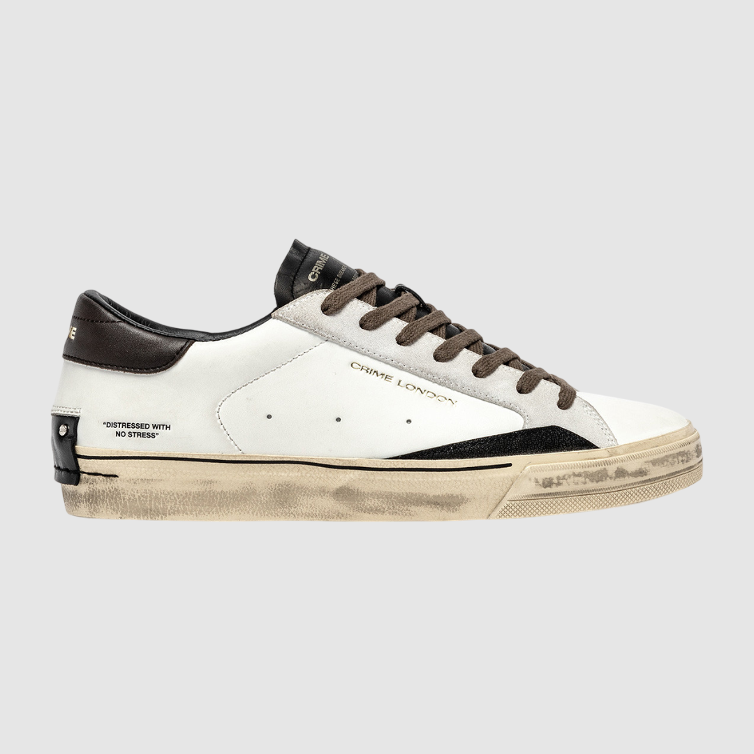 CRIME LONDON SNEAKER DISTRESSED DAY ZERO
