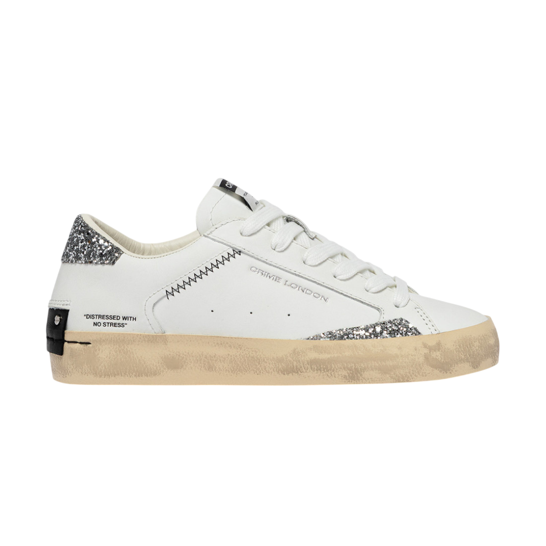CRIME LONDON Distressed Spring Frost Sneaker