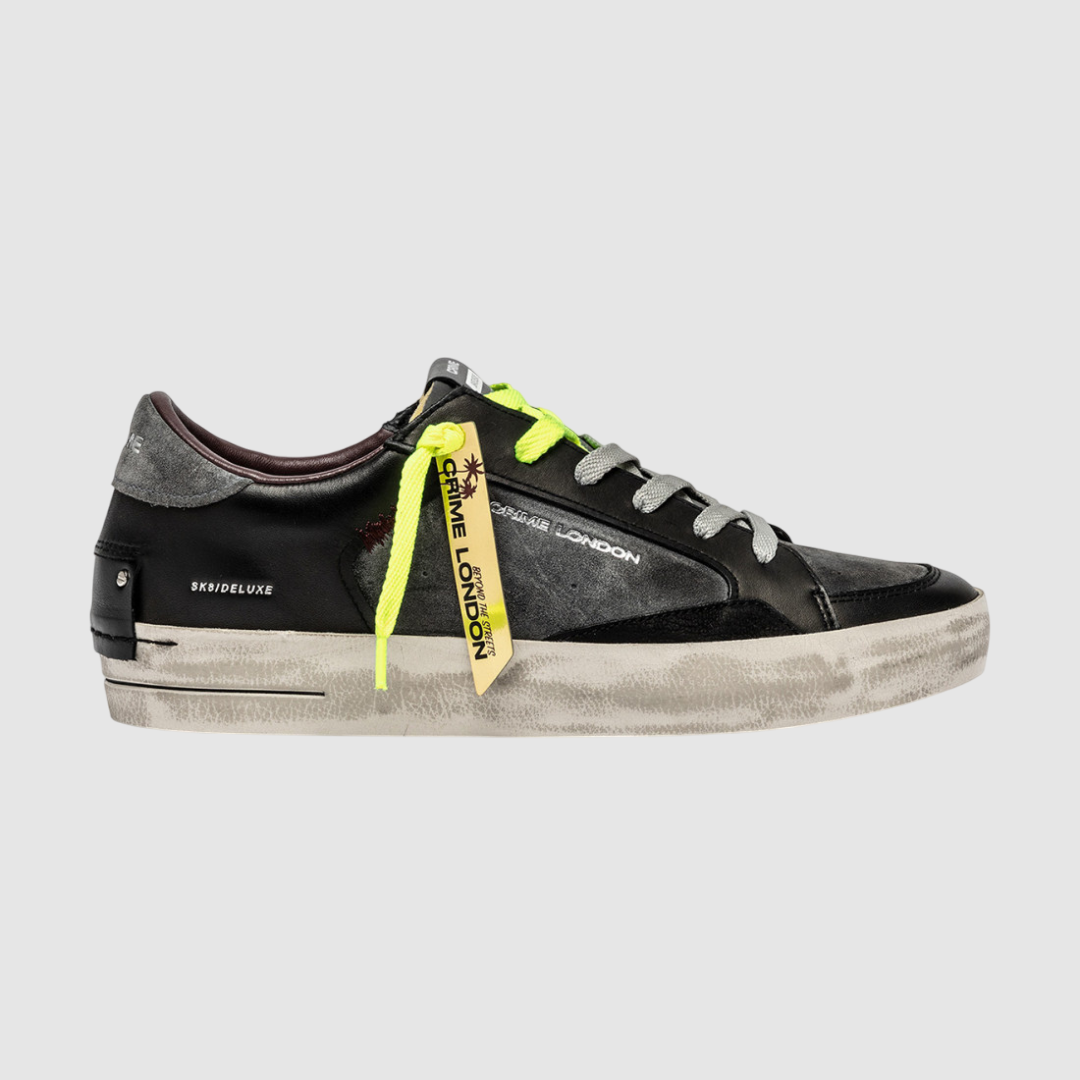 CRIME LONDON SNEAKER SK8 DELUXE COOL GREY