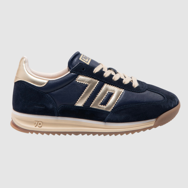 BACK 70 SNEAKER JOGGER NAVY GOLDEN