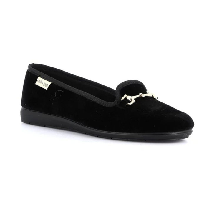 GRUNLAND Texi Pantofola Morsetto Nero