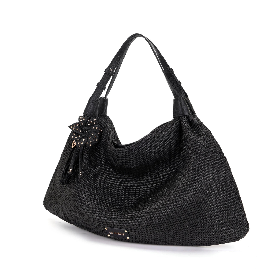 LA CARRIE La Plage Shopping Bag Black
