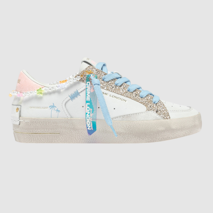 CRIME LONDON SNEAKER SK8 DELUXE BABY SHINE N. 41