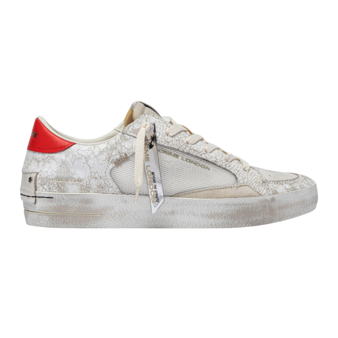 CRIME LONDON SNEAKER SK8 DELUXE MALBORO RED N. 41
