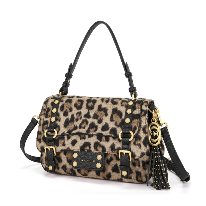 LA CARRIE Borsa Shopping Atena Animalier Black