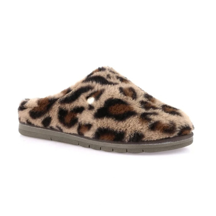 GRUNLAND Rasa Ciabatta Fluffy Animalier