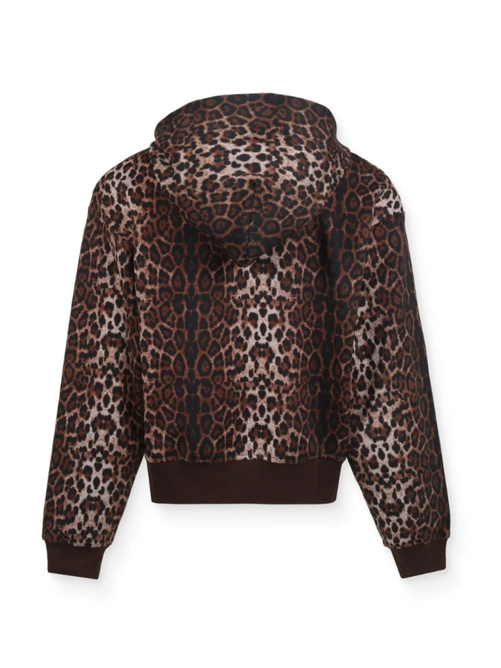 NO NAME Willo Zip Hoodie Leopard