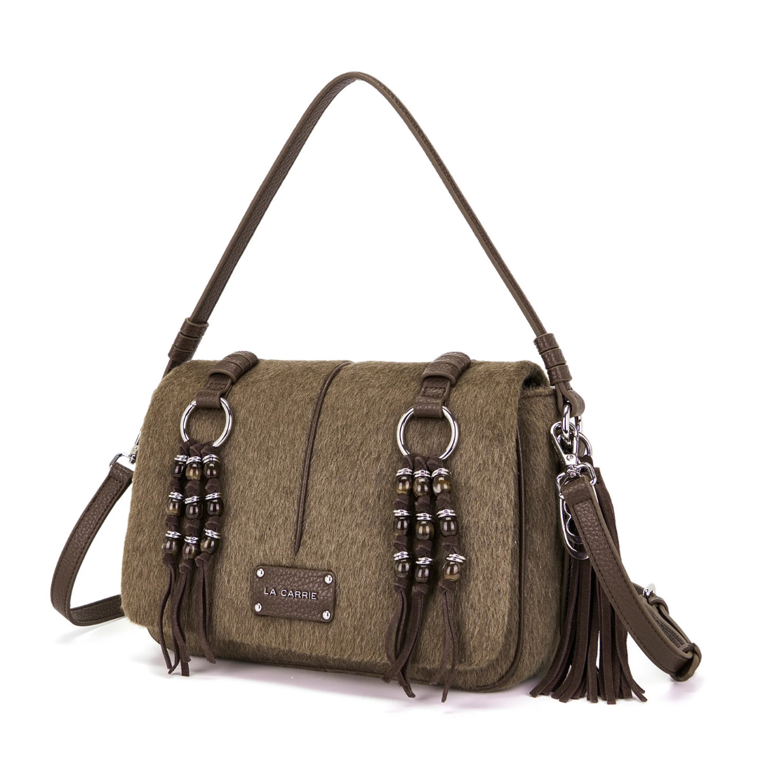 LA CARRIE Borsa a Spalla Sarner Brown