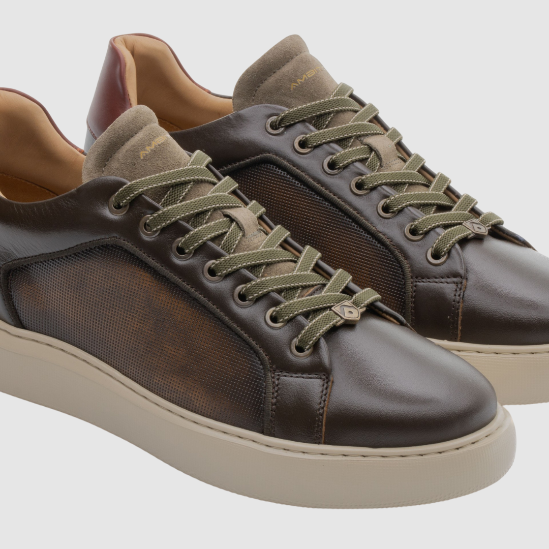 AMBITIOUS SNEAKER ECLIPSE Panel BROWN