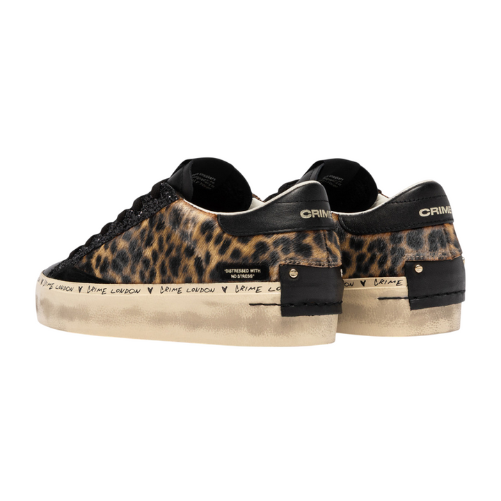 CRIME LONDON Sneaker Distressed Platform Night Roar