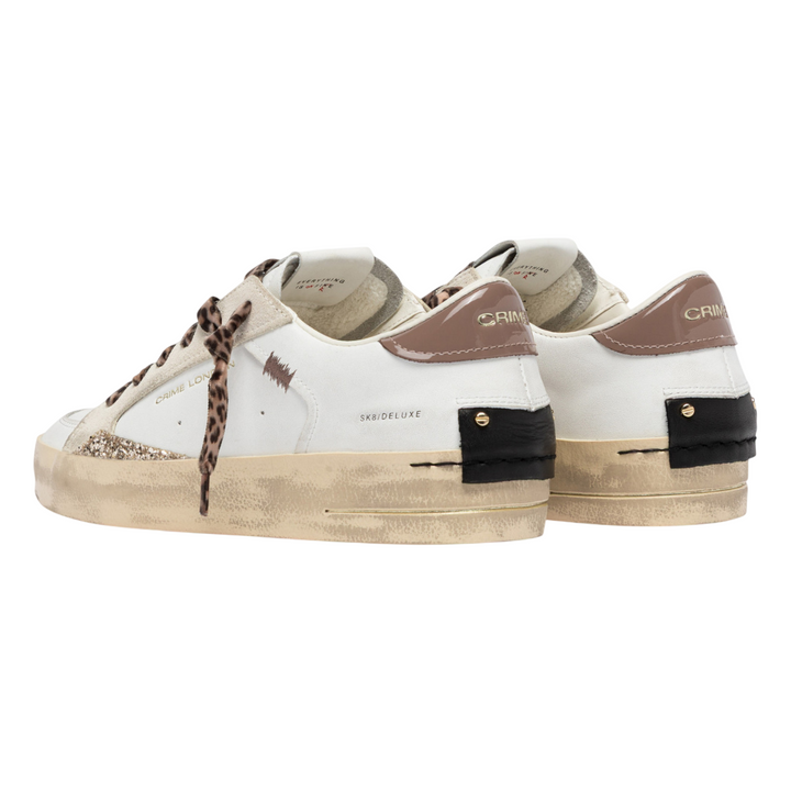 CRIME LONDON Sneaker SK8 Deluxe Jungle Palm