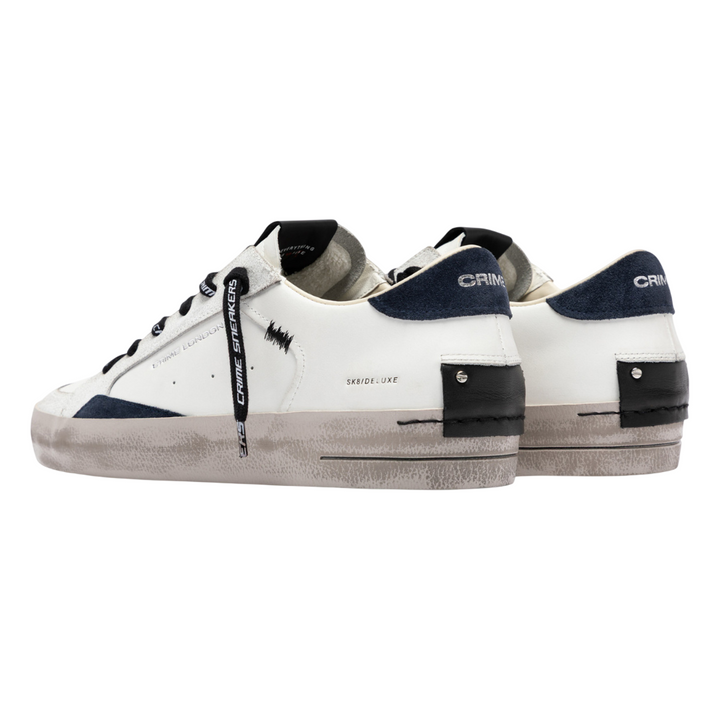 CRIME LONDON Sneaker SK8 Deluxe Blue Shadow