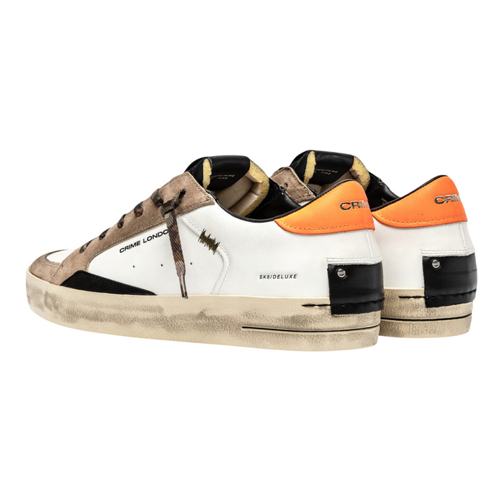 CRIME LONDON Sneaker SK8 Deluxe Burnt Camo