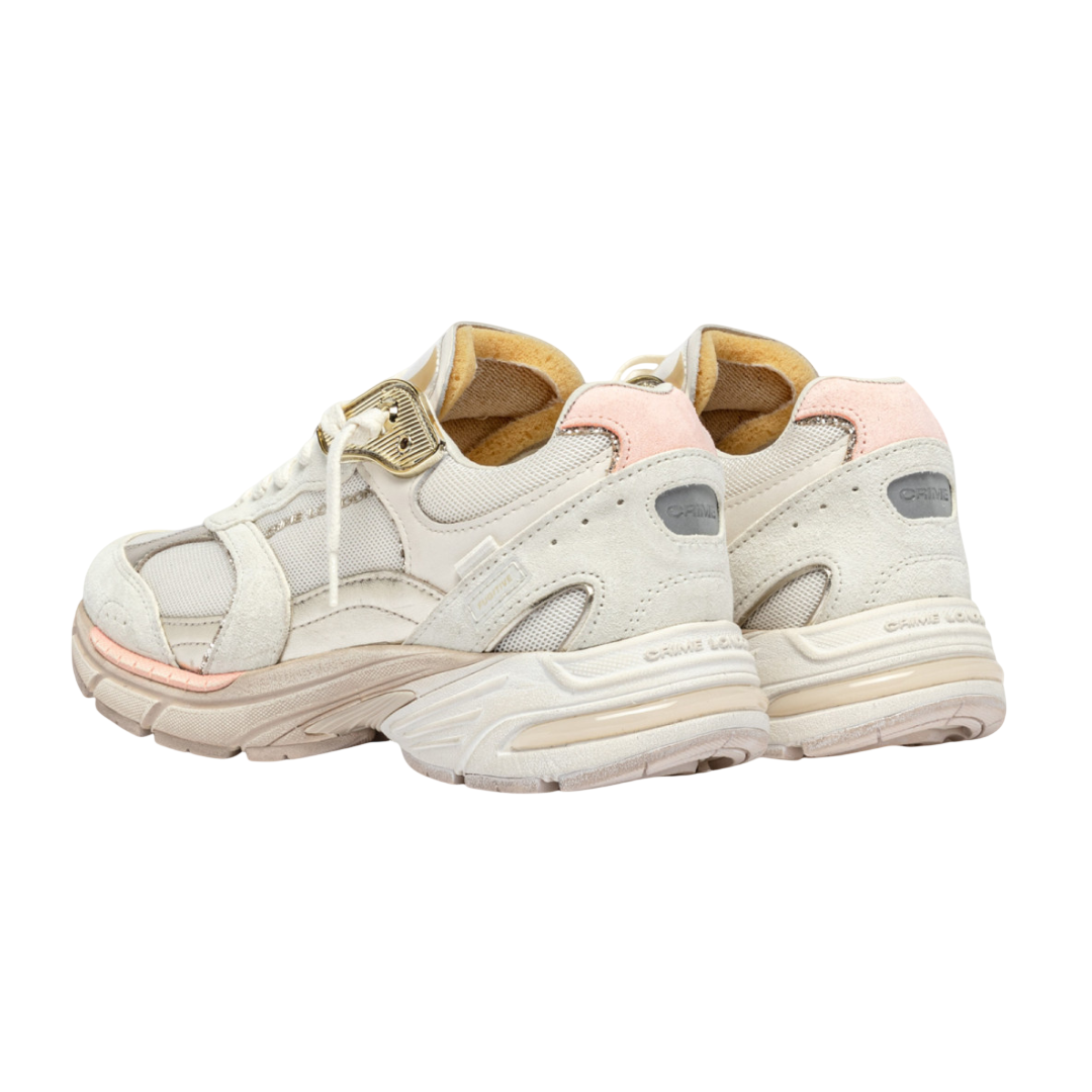 CRIME LONDON Sneaker Fugitive 9094 Blush Glow-Up