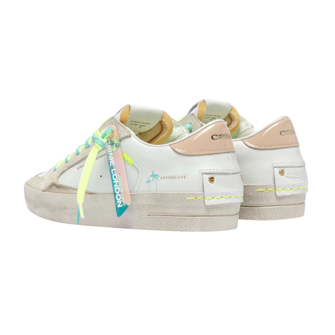 CRIME LONDON Sneaker SK8 Deluxe Nude Bliss