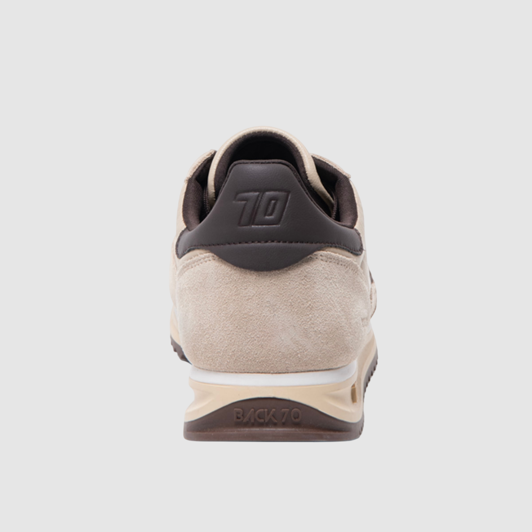 BACK 70 SNEAKER JOGGER BEIGE COFFEE