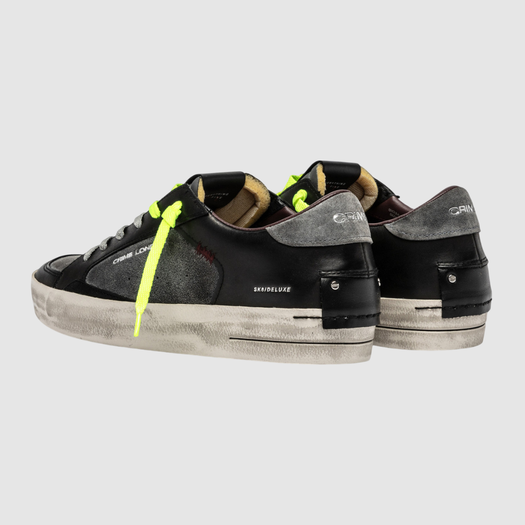 CRIME LONDON SNEAKER SK8 DELUXE COOL GREY