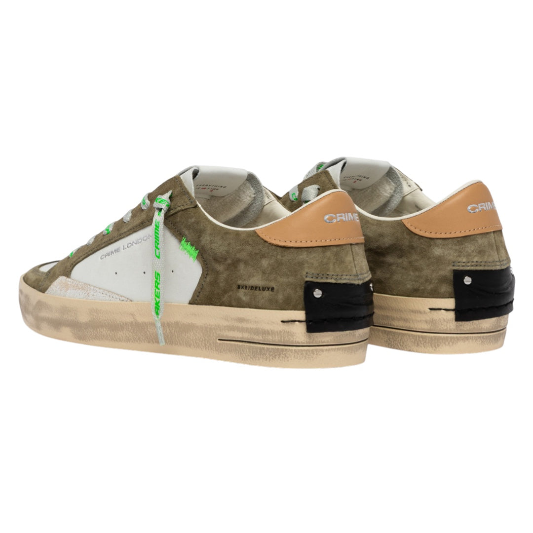CRIME LONDON Sneaker SK8 Deluxe Mocha Clay