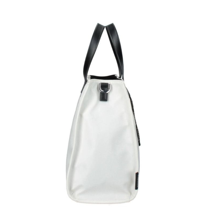 REBELLE Electra Nylon Ivory Handbag