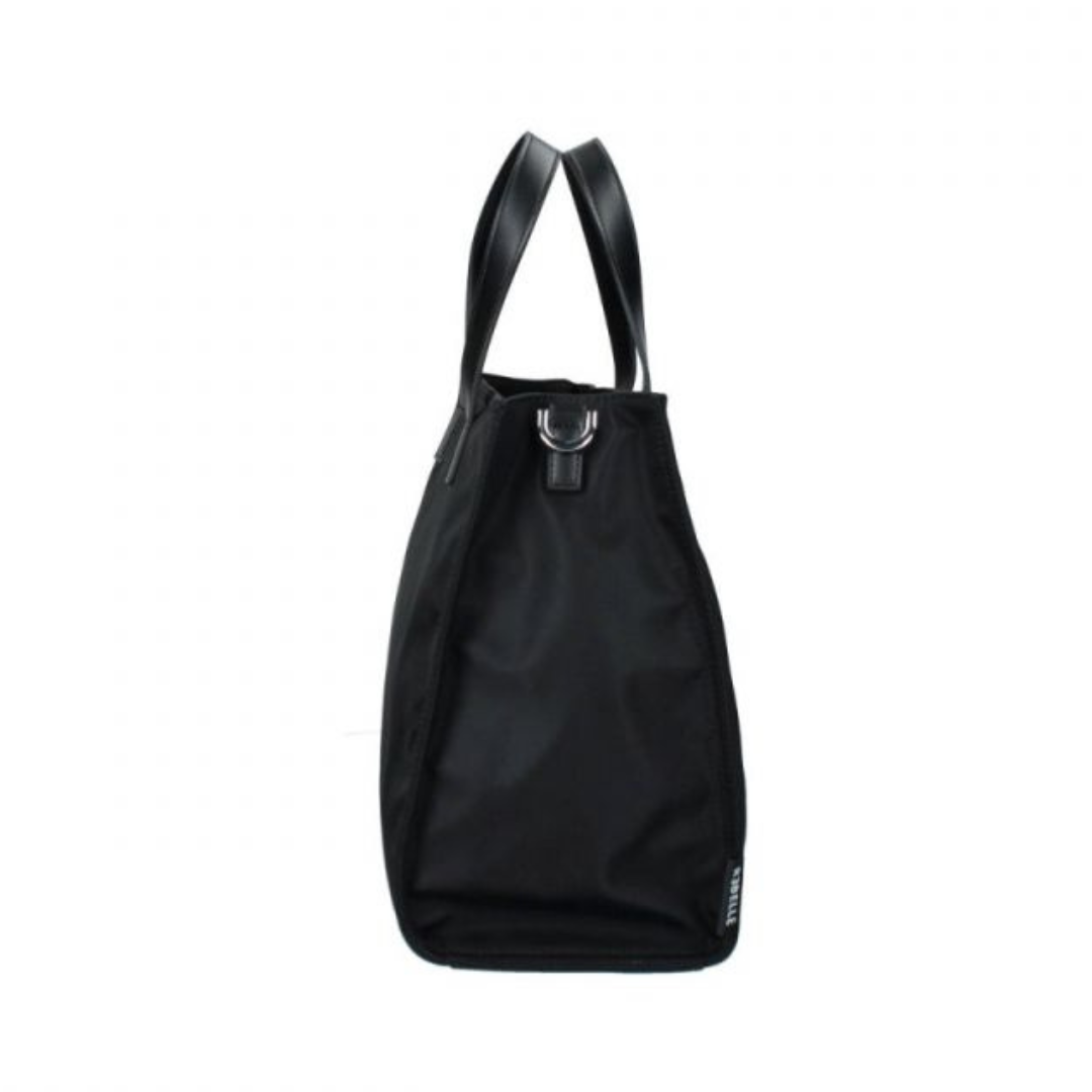 REBELLE Electra Nylon Black Handbag