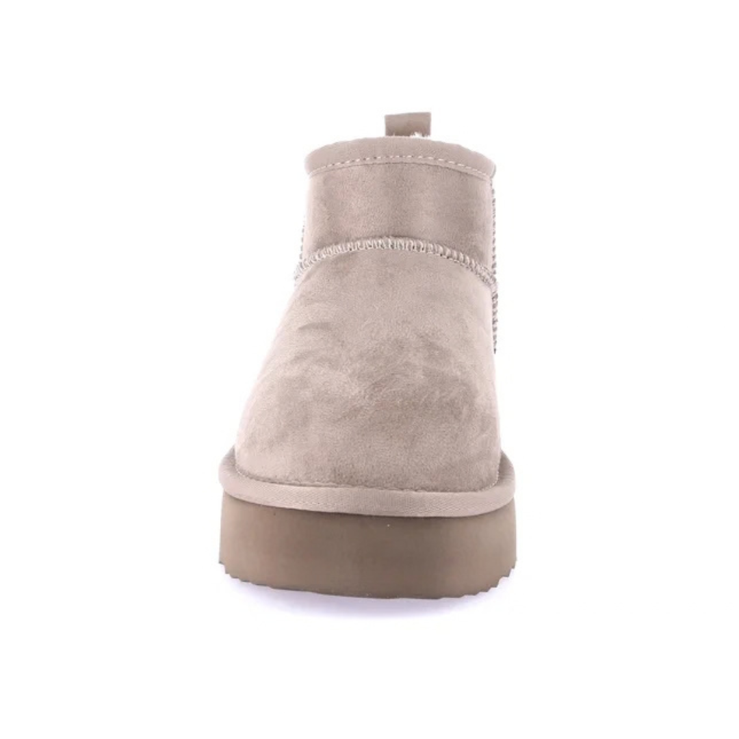 GRUNLAND CIVA Mini Stivaletto Taupe