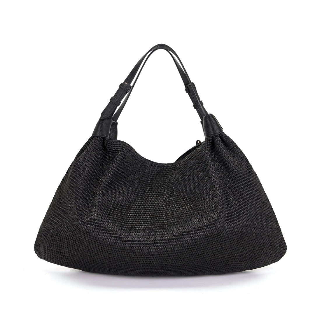 LA CARRIE La Plage Shopping Bag Black