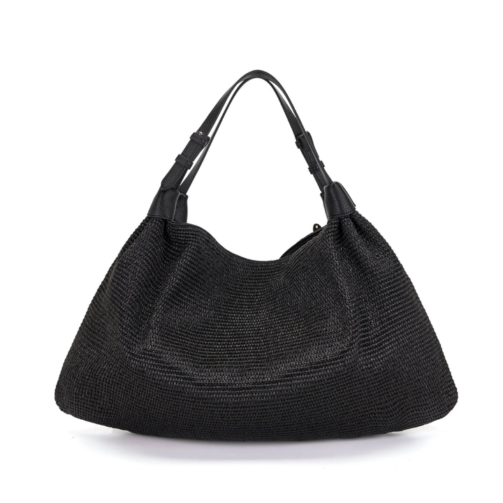 LA CARRIE La Plage Shopping Bag Black