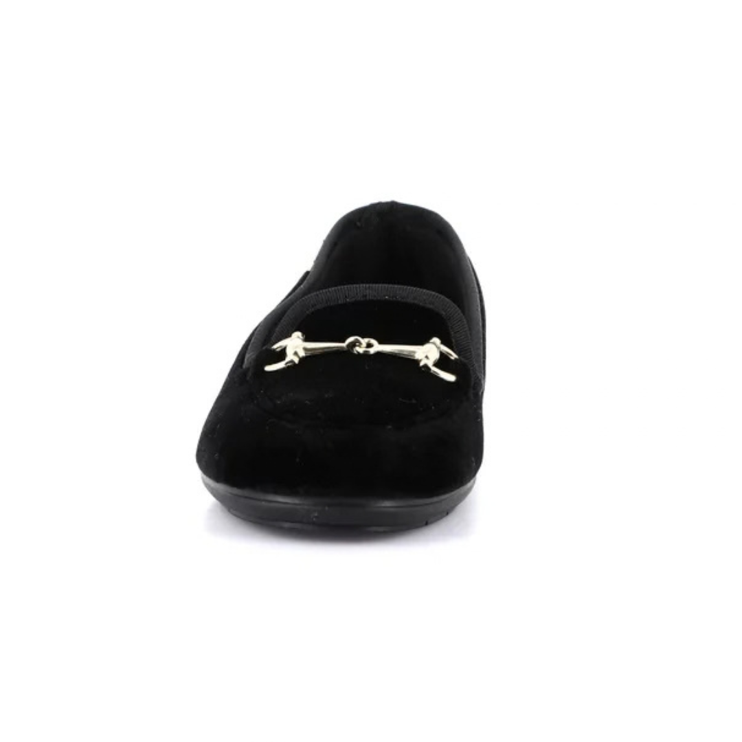 GRUNLAND Texi Pantofola Morsetto Nero