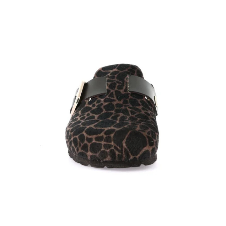 GRUNLAND SARA Sabot Tessuto Animalier