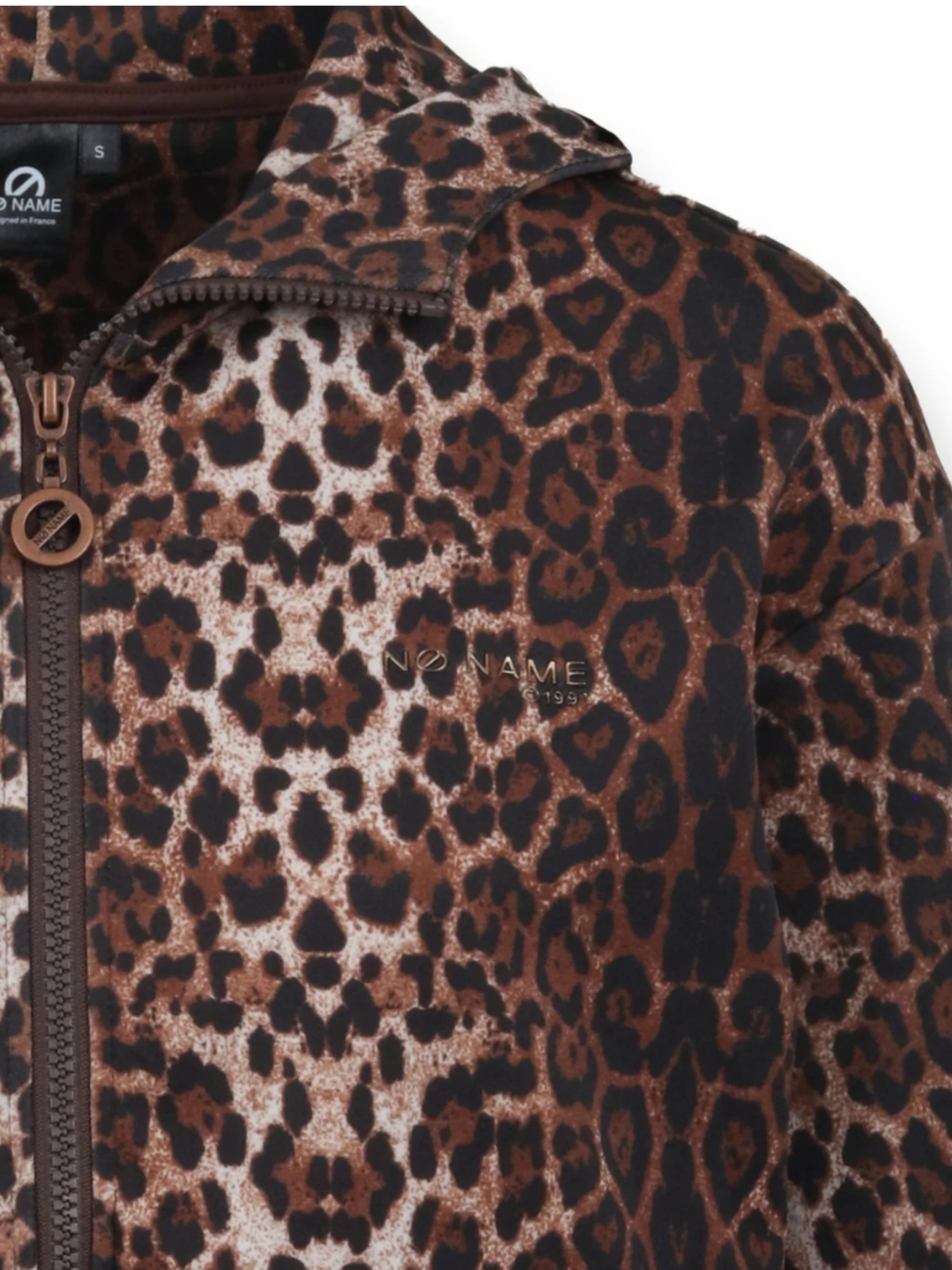 NO NAME Willo Zip Hoodie Leopard
