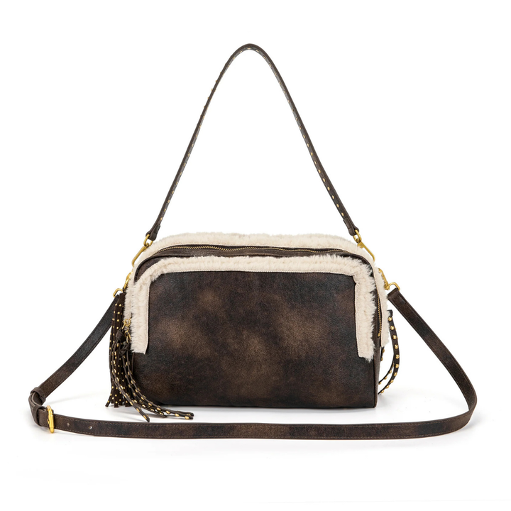 LA CARRIE Borsa a Spalla Warmtouch Brown