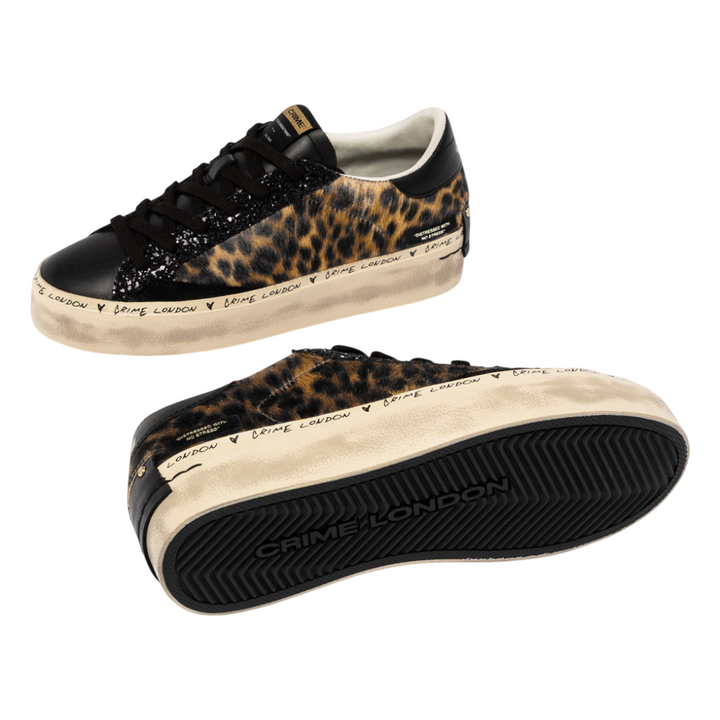 CRIME LONDON Sneaker Distressed Platform Night Roar