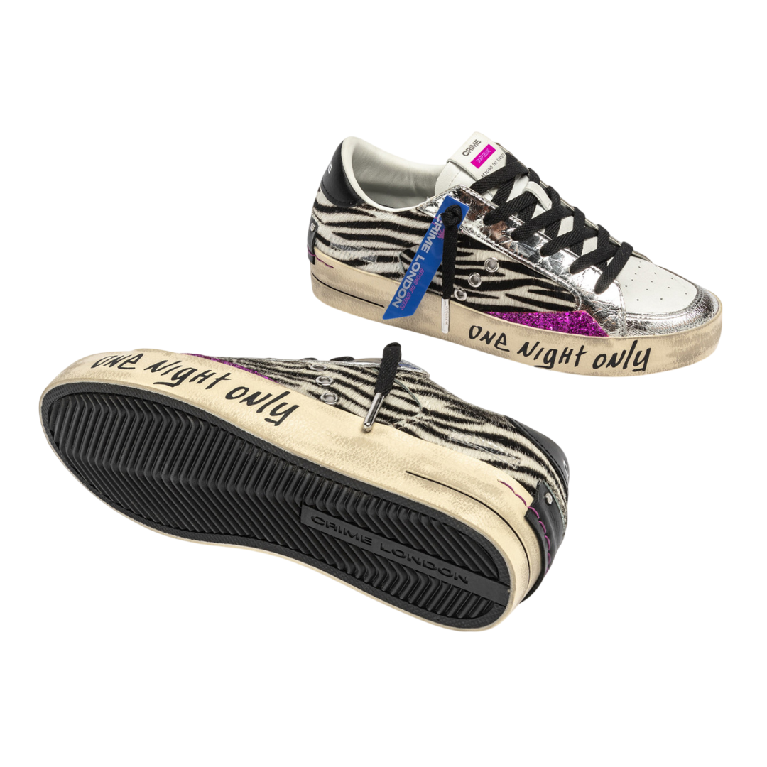 CRIME LONDON Sneaker SK8 Deluxe Disco Heat