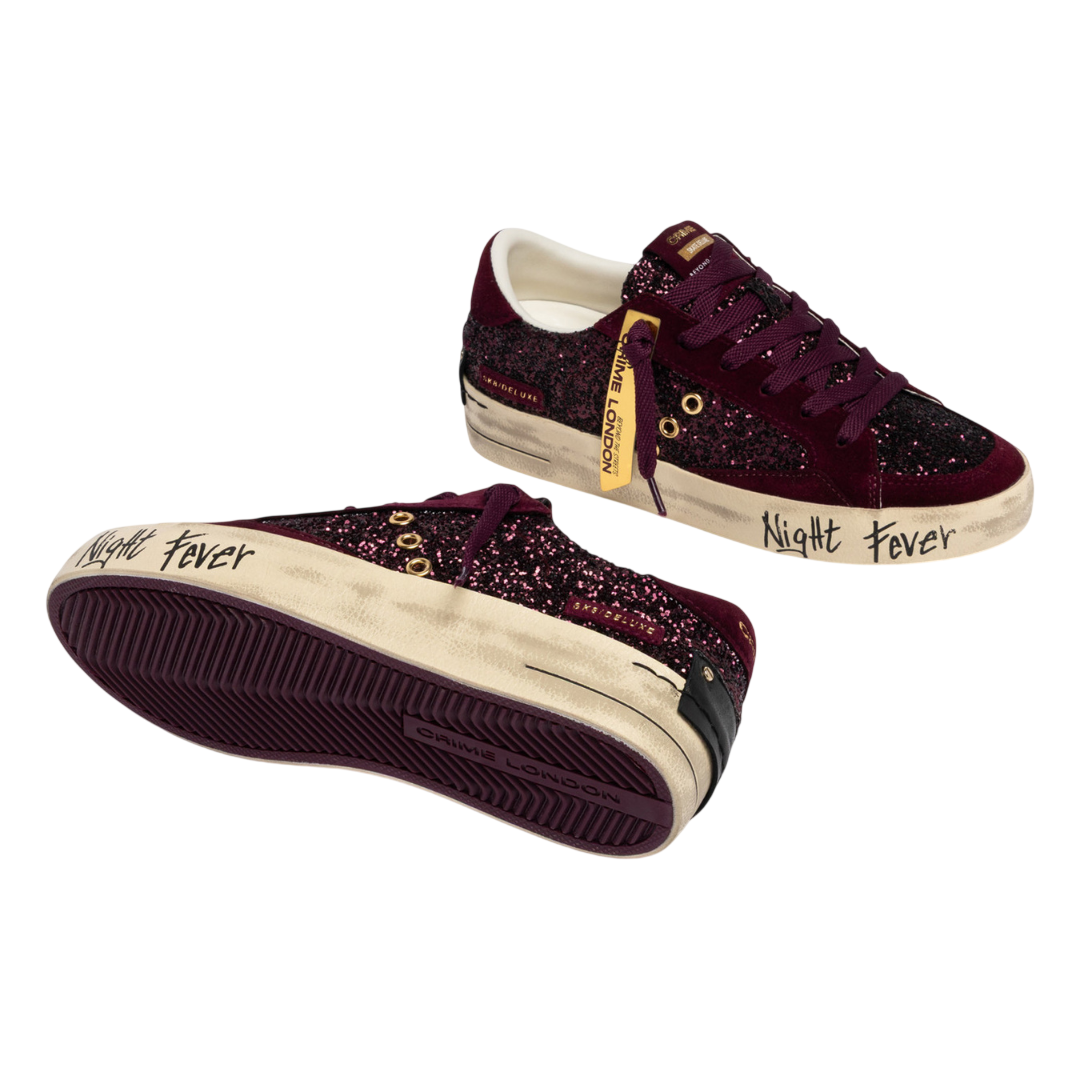CRIME LONDON Sneaker SK8 Deluxe Ruby Fever